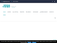 Tablet Screenshot of familiasenred.es
